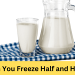 can you freeze half and half