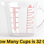 how many cups is 32 oz