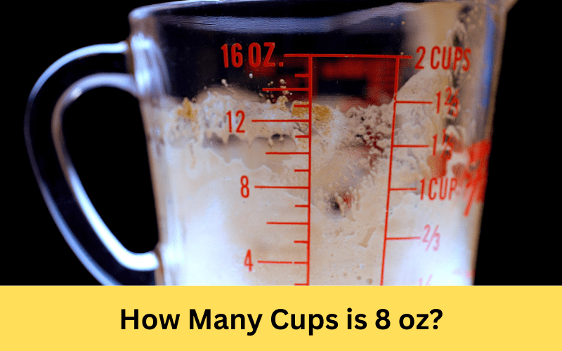 how many cups is 8 oz