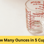How many ounces in 5 cups