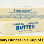 how many ounces in a cup of butter
