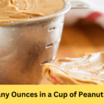 how many ounces in a cup of peanut butter