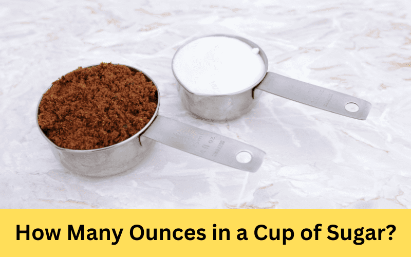 how many ounces in a cup of sugar