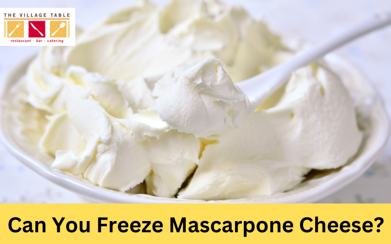 can you freeze mascarpone cheese