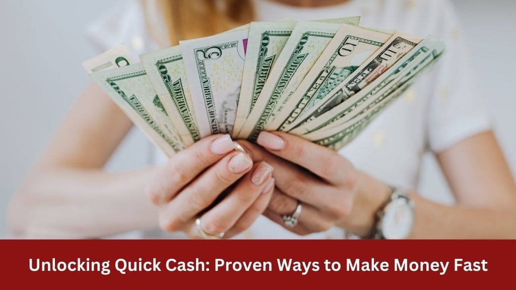 how to make money fast